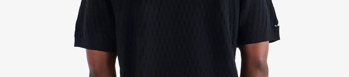CREST KNIT POLO