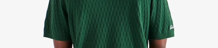 CREST KNIT POLO