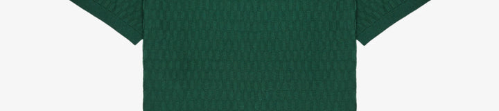 CREST KNIT POLO