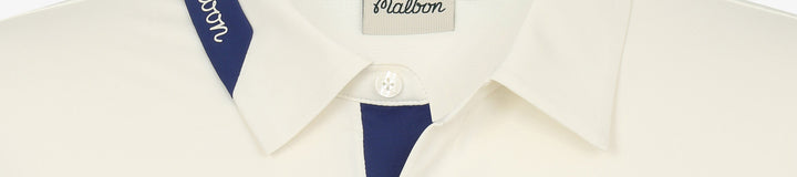 BACK MESH JERSEY POLO T-SHIRT