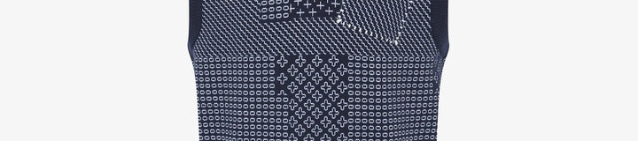 STUDIO SEOUL PATINA KNIT JACQUARD VEST