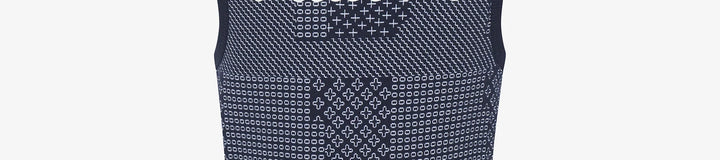 STUDIO SEOUL PATINA KNIT JACQUARD VEST