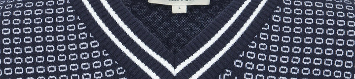 STUDIO SEOUL PATINA KNIT JACQUARD VEST