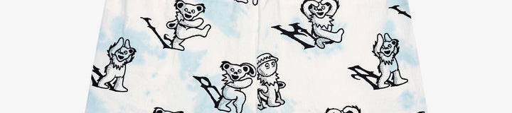 GRATEFUL DEAD SCOOTER ALPHABET SHORT