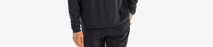 MALBON PERFORMANCE QUARTER ZIP SHELL PULLOVER