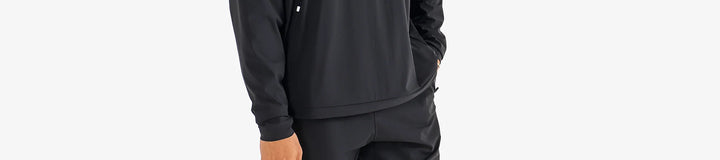 MALBON PERFORMANCE QUARTER ZIP SHELL PULLOVER