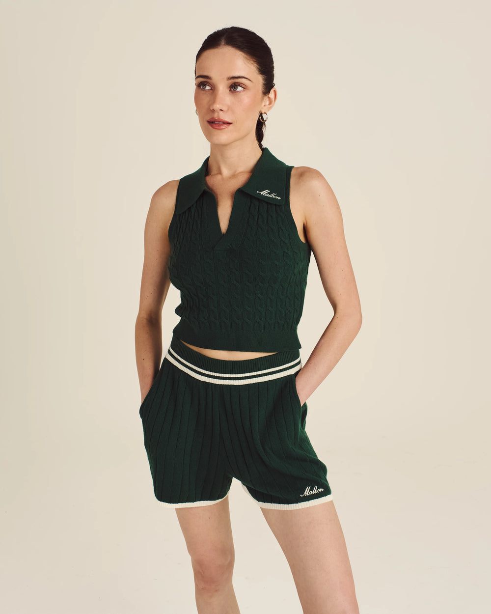 malbon FREYA SWEATER VEST マルボン Womens Knitwear – Malbon Vietnam