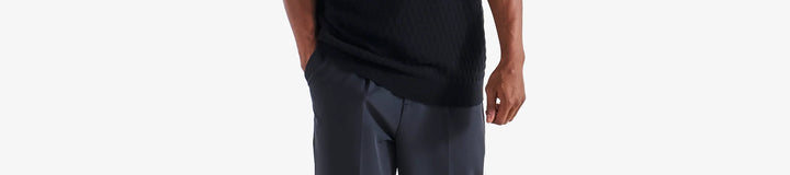 CREST KNIT POLO